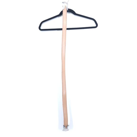 Vintage Handmade Western Removeable Aztec Buckle Blonde Leather No Markings 37" - Picture 6 of 9